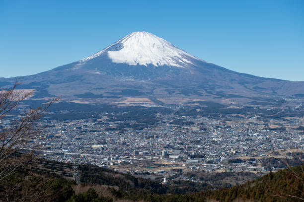istock Mt.Fuji seen from the Otome-toge pass 1127443277