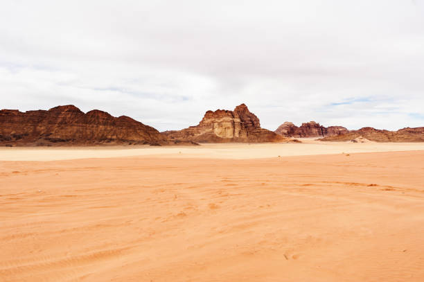 istock Majestic Jordanian desert. The Wadi Rum. 1127455776