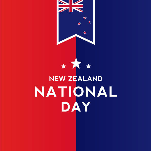 nowa zelandia dzień niepodległości wektor design - waitangi day stock illustrations