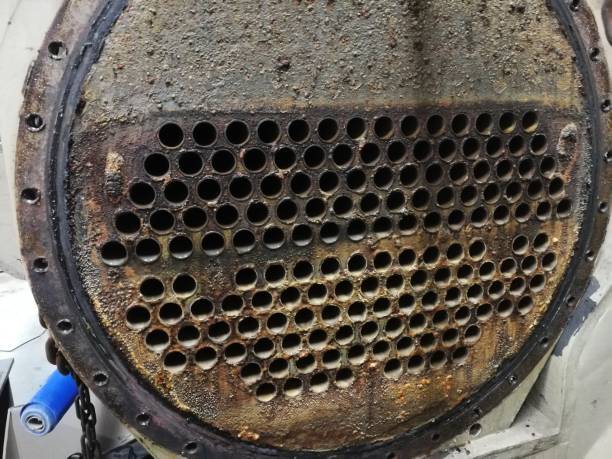 istock Clean Heat Exchanger or Condenser Tubes in Chiller 1127461231