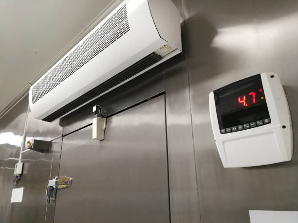냉장 실 앞 - temperature control 뉴스 사진 이미지