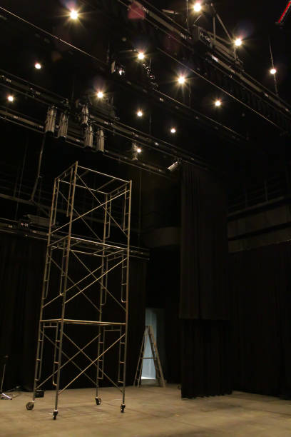istock Lighting equipment for performances within the theater 1127462715