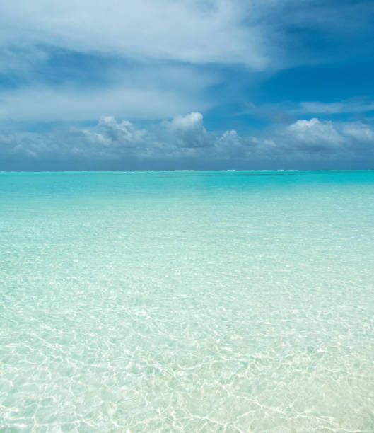 istock Beautiful sky and blue sea 1127464855