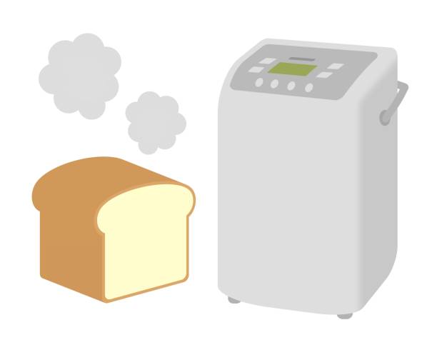 ホーム ベーカリー - 食パン点のイラスト素材／クリップアート素材／マンガ素材／アイコン素材