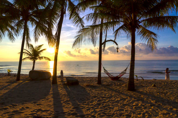 istock Sunrise beautiful morning at the beach Ban Krut Beach, 1127468357