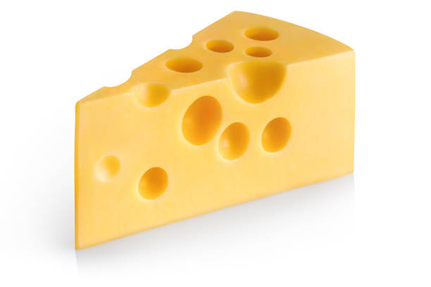 ser na białym - cheese portion emmental cheese yellow zdjęcia i obrazy z banku zdjęć