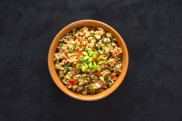 istock Traditional Turkish meze Kisir. Turkish food. 1127477604
