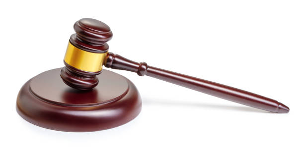 istock wooden gavel isolated 1127478962