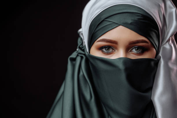 istock islamic style in clothes. Mohammedian with elegant appearance 1127481359