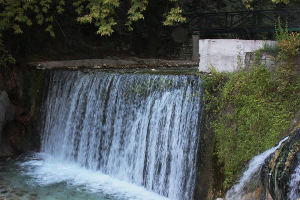 istock River and Springs in Pozar Thermal Baths Aridaia Greece 1127481793