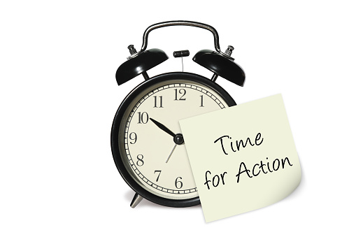 Time for action change alarm clock time note reminder