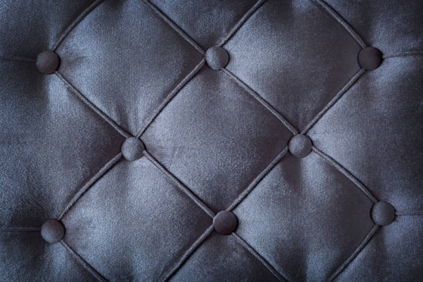 istock Quilted velvet dark fabric 1127490454