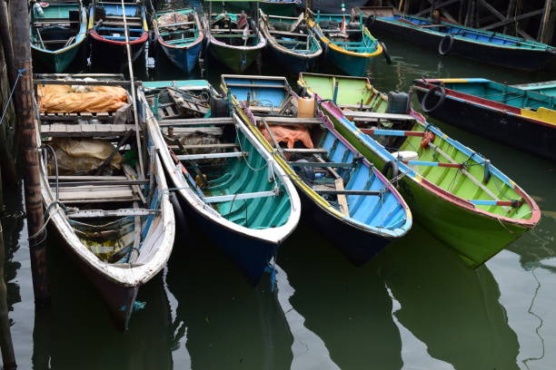 istock fisherman's Boats in the beach 1127492213