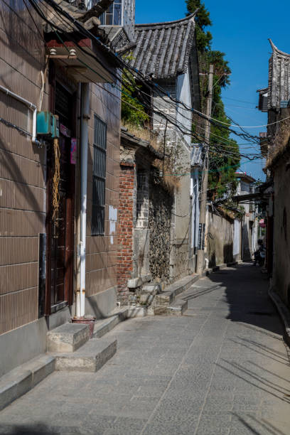 istock Street, Dali, Yunnan province, China 1127494183