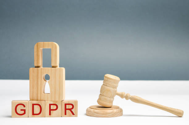 istock GDPR concept. Data Protection Regulation. Cyber security and privacy. Law on data protection and privacy for all individuals within the European Union and the European Economic Area. Gavel and lock. 1127495753