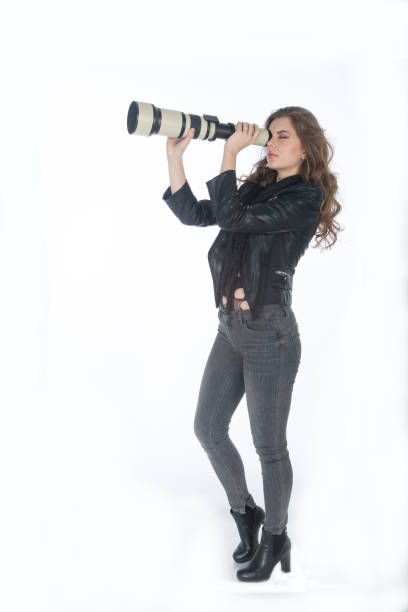 istock Young russian woman posing at studio in istanbul turkey 1127497718