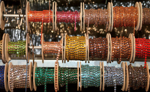 istock shimmering coils to make necklaces for sale 1127498845