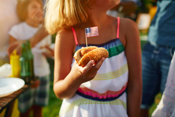 istock Multi Generations Family Celebrating 4th of July 1127501371