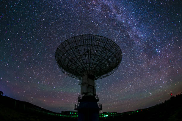 istock Radio telescopes and the Milky Way 1127503374