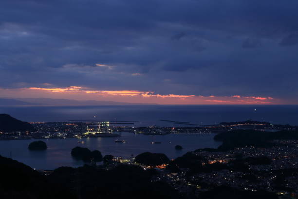 istock Urado Bay waiting for dawn (Kochi City) 1127509631