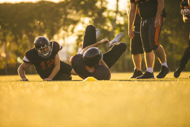 istock Ruff American Football Game 1127509891