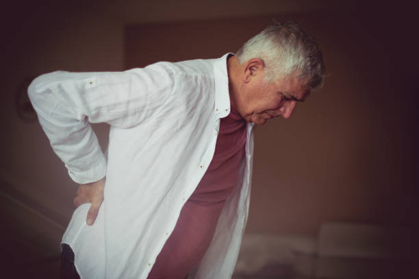 istock All the pains move from the spine. 1127510016