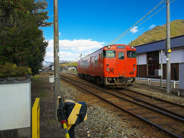 istock Japanese landscape548 Railway 1127511053