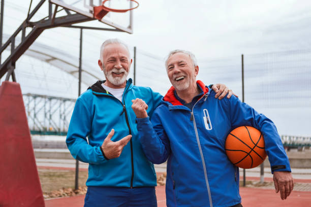 4,700+ Old Man Playing Basketball Stock Photos, Pictures & Royalty-Free