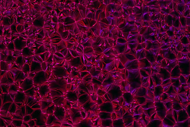 Neon Purple Pattern on Black Bright Pink Violet Red Shiny Texture Hen Party Invitation Background Computer Graphic