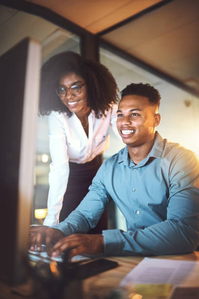 istock Concluding their last deadline for the day 1127520659