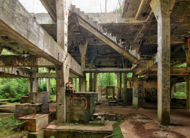 Former the tin mine and war prisons Rolava - Sauersack