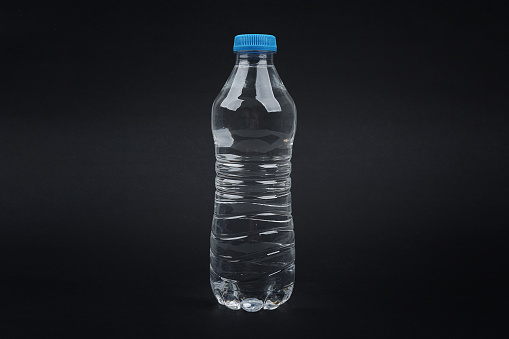 Plastic drink water bottle