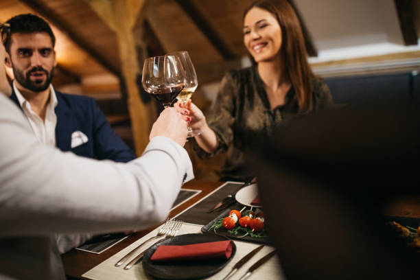 istock Friends sitting in restaurant 1127527378