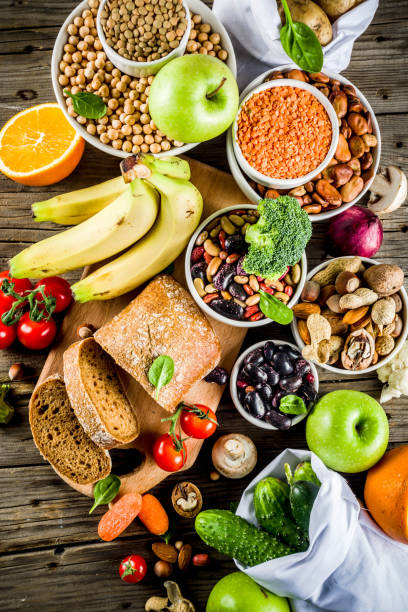 istock Good carbohydrate fiber rich food 1127527496