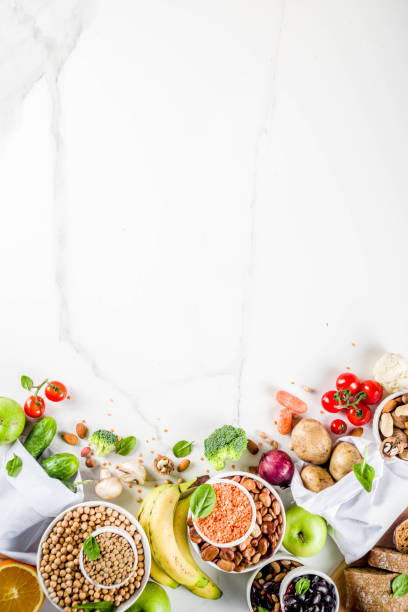 istock Good carbohydrate fiber rich food 1127528713