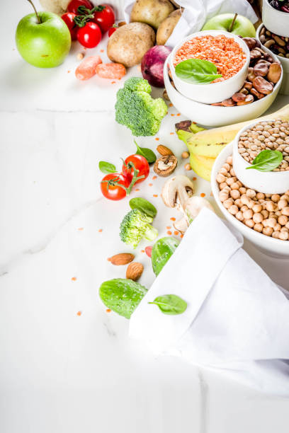 istock Good carbohydrate fiber rich food 1127528742