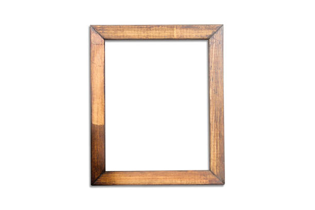 istock 8x10 16x20 Rough Wooden Frame Mockup 1127531617