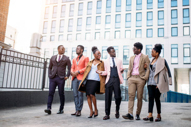 istock young active people have completed the work in the office 1127533084