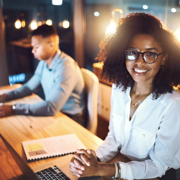 istock Hard work comes naturally to all in this office 1127535555