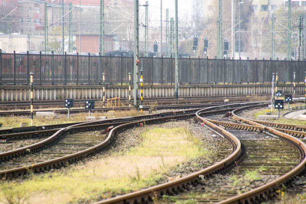 istock View Of Railroad Track 1127538610