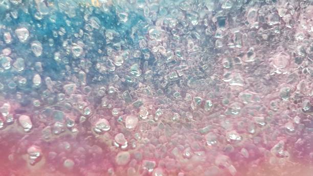 istock Blue abstract background comprised of salt crystals 1127540100