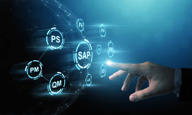 business management software (sap). erp enterprise resources planungssystemkonzept - latex fotos stock-fotos und bilder