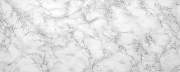 Long and wide texture in horizontal position.White abstract marble,patterns for design with gray shadow.