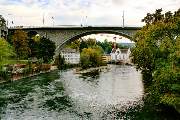 istock Walk at the Limmat in Switzerland 1127562614
