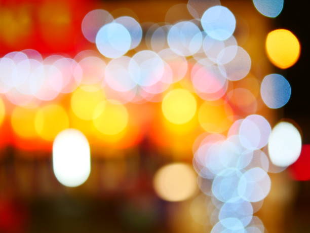 istock Asian lanterns in lantern festival  bokeh 1127565701