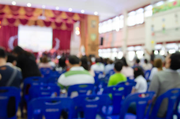 istock Blurred people meeting room 1127568290