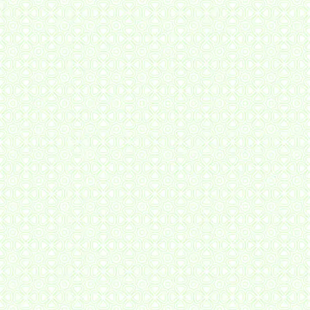 Vector illustration of Seamless abstract background pattern - green wallpaper - vector Illustration