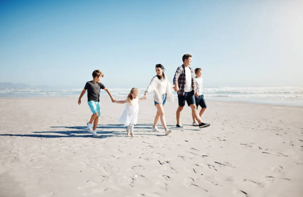 istock Beach days make for a happy holiday 1127576583