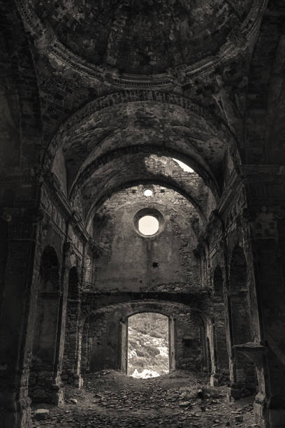istock Ruins of the Church. 1127577443