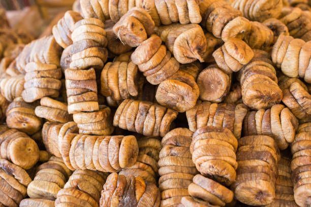 istock Dry fig fruit in the market 1127578914